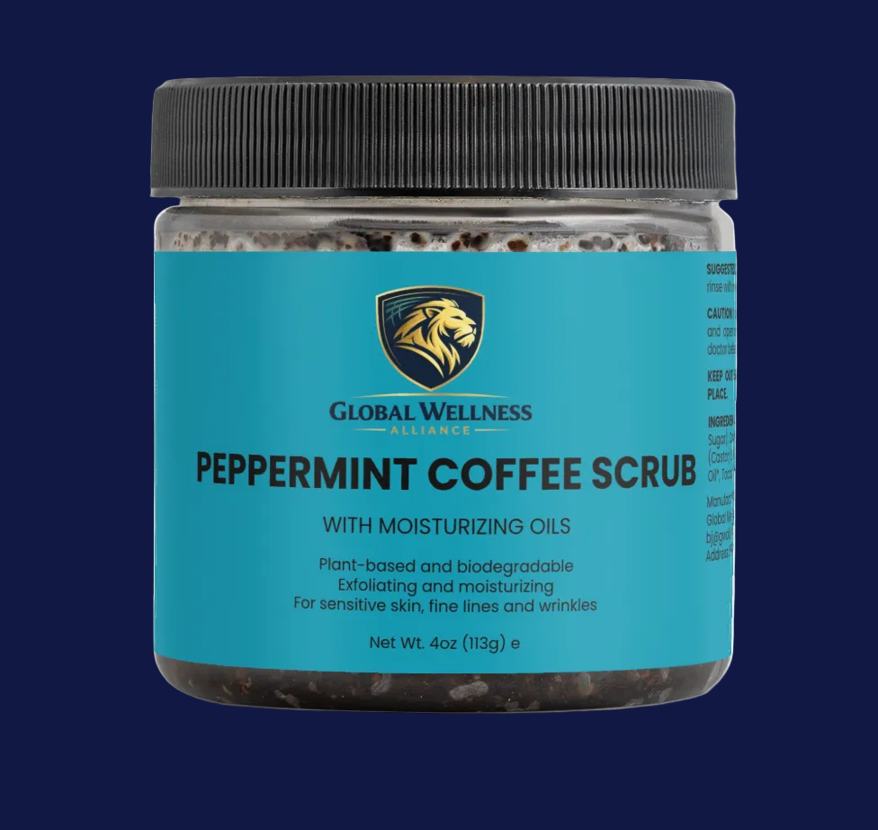 Peppermint Coffee Scrub