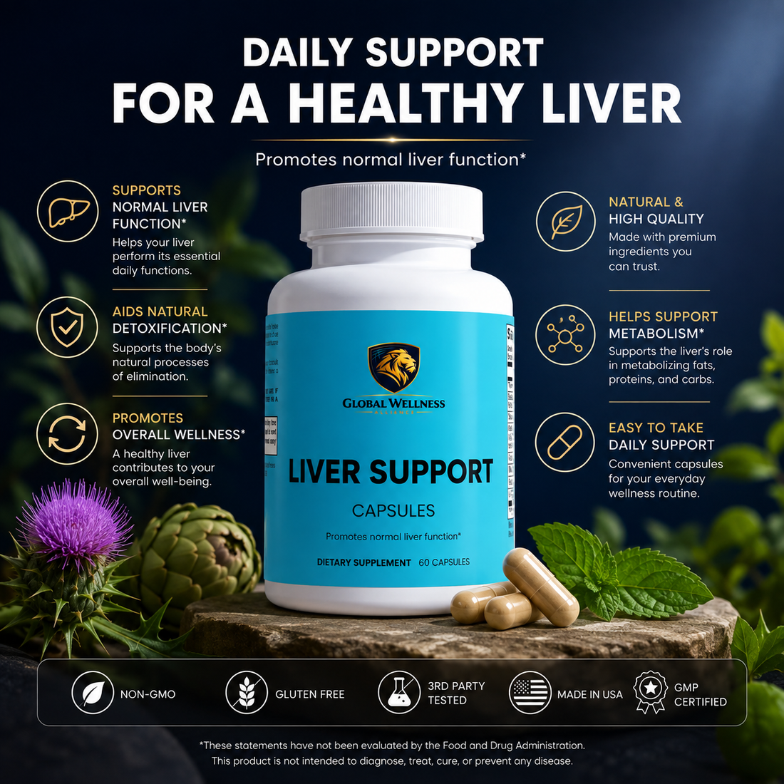 Liver Support: Supporting Your Body’s Natural Detox System