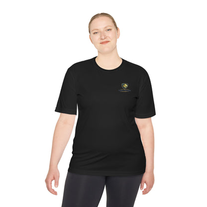 'To More' Moisture-Wicking Tee — Casual Graphic Athletic Shirt