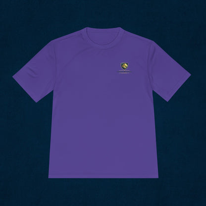 'To More' Moisture-Wicking Tee — Casual Graphic Athletic Shirt