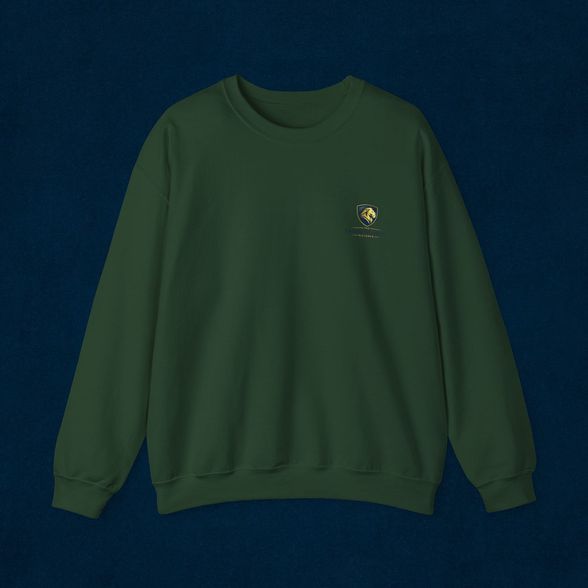 Embroidered Compass Rose Crewneck Sweatshirt