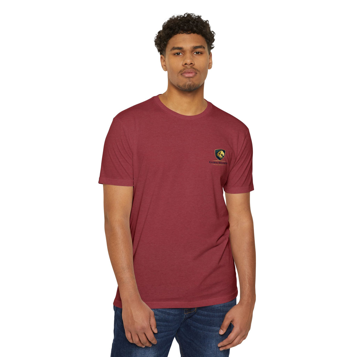 Global Wellness Shield Logo T-Shirt