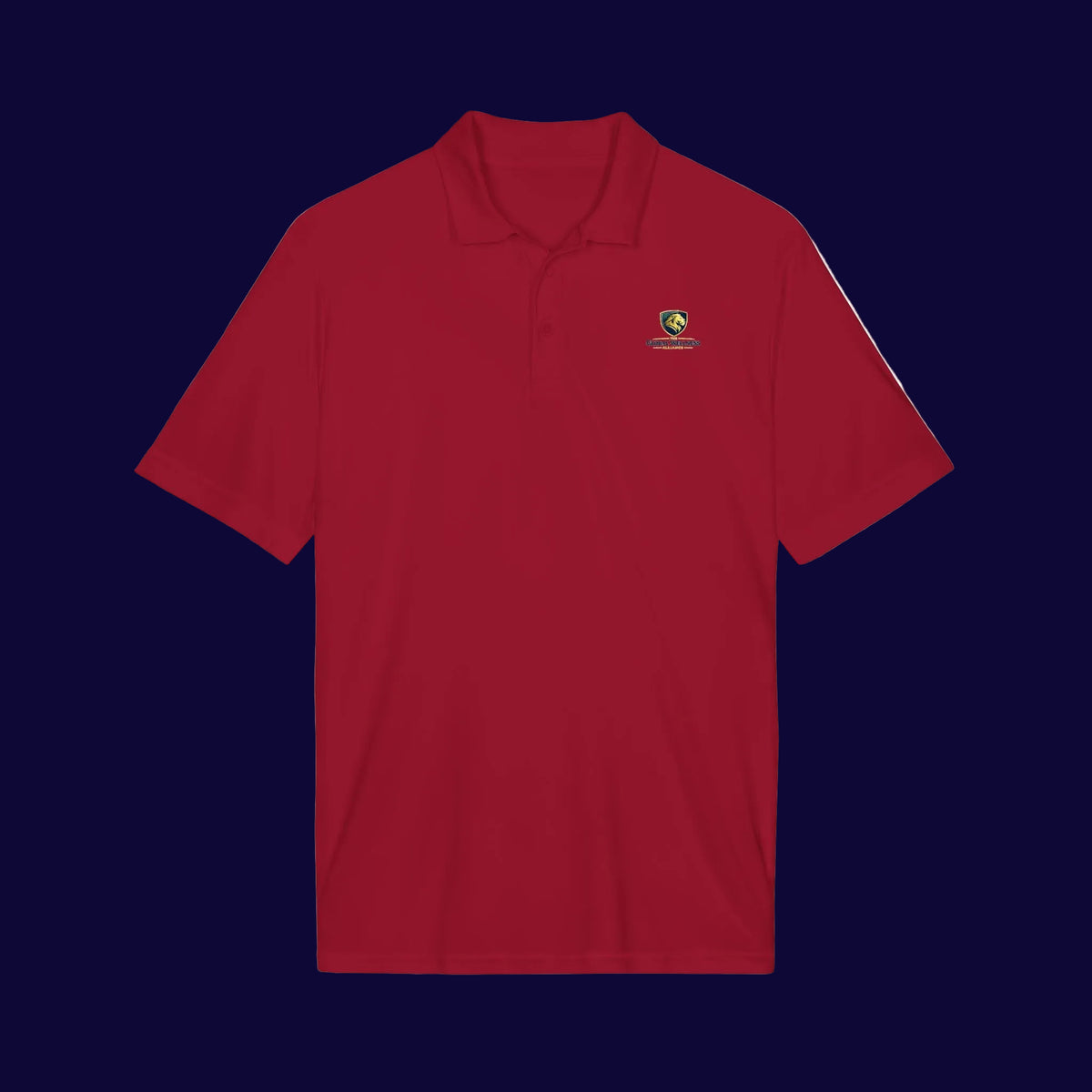 Embroidered Coast Guard Polo Shirt