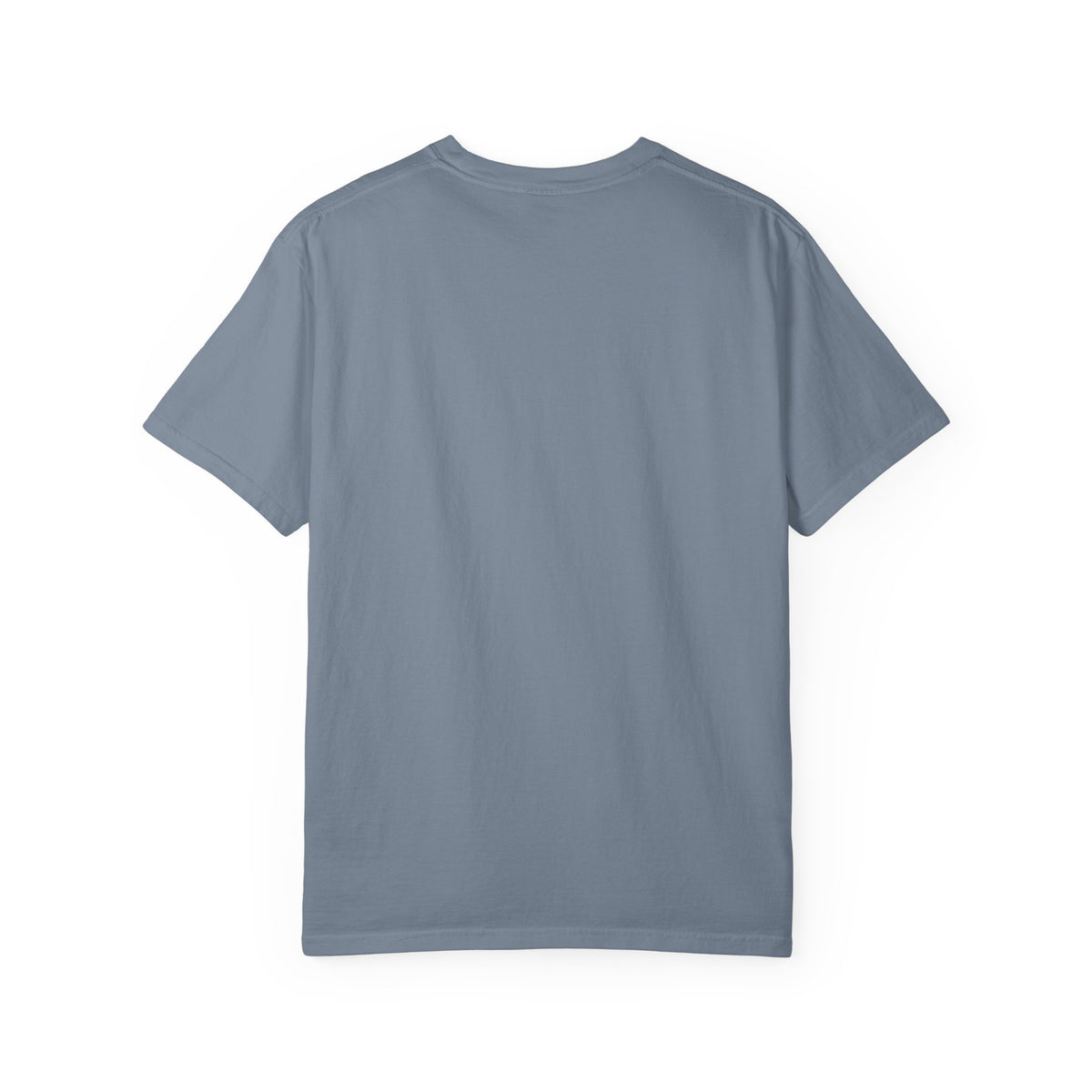 Minimal Cream T‑Shirt with Small Shield Logo — Casual Everyday Tee