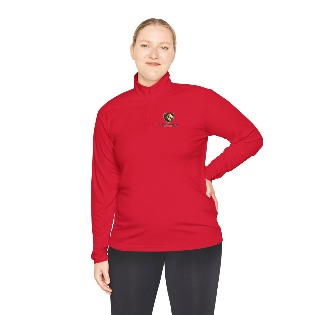 Quarter-Zip Pullover - Small Crest Logo Pullover