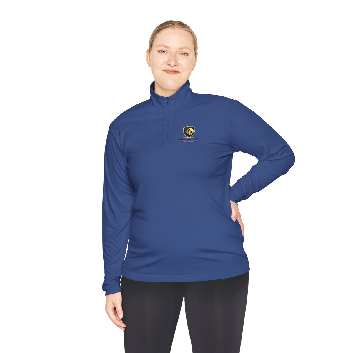 Quarter-Zip Pullover - Small Crest Logo Pullover