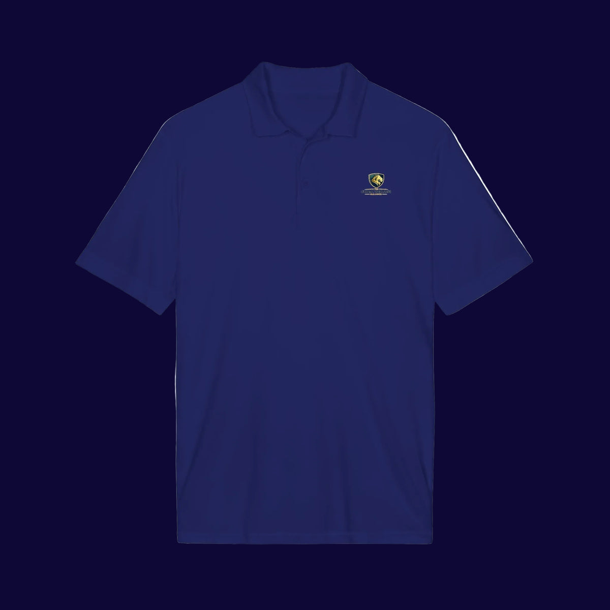 Embroidered Coast Guard Polo Shirt