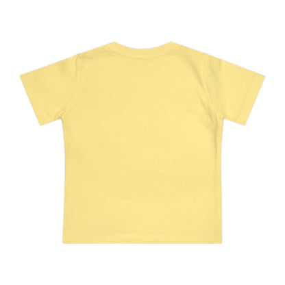 Baby T-Shirt — Yellow Mini Logo Tee (Cute Casual Infant Top)