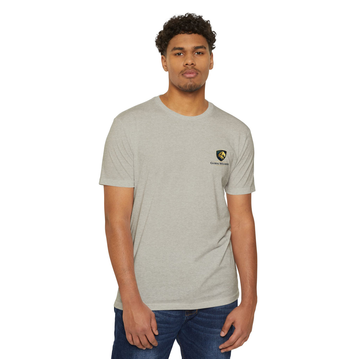 Global Wellness Shield Logo T-Shirt