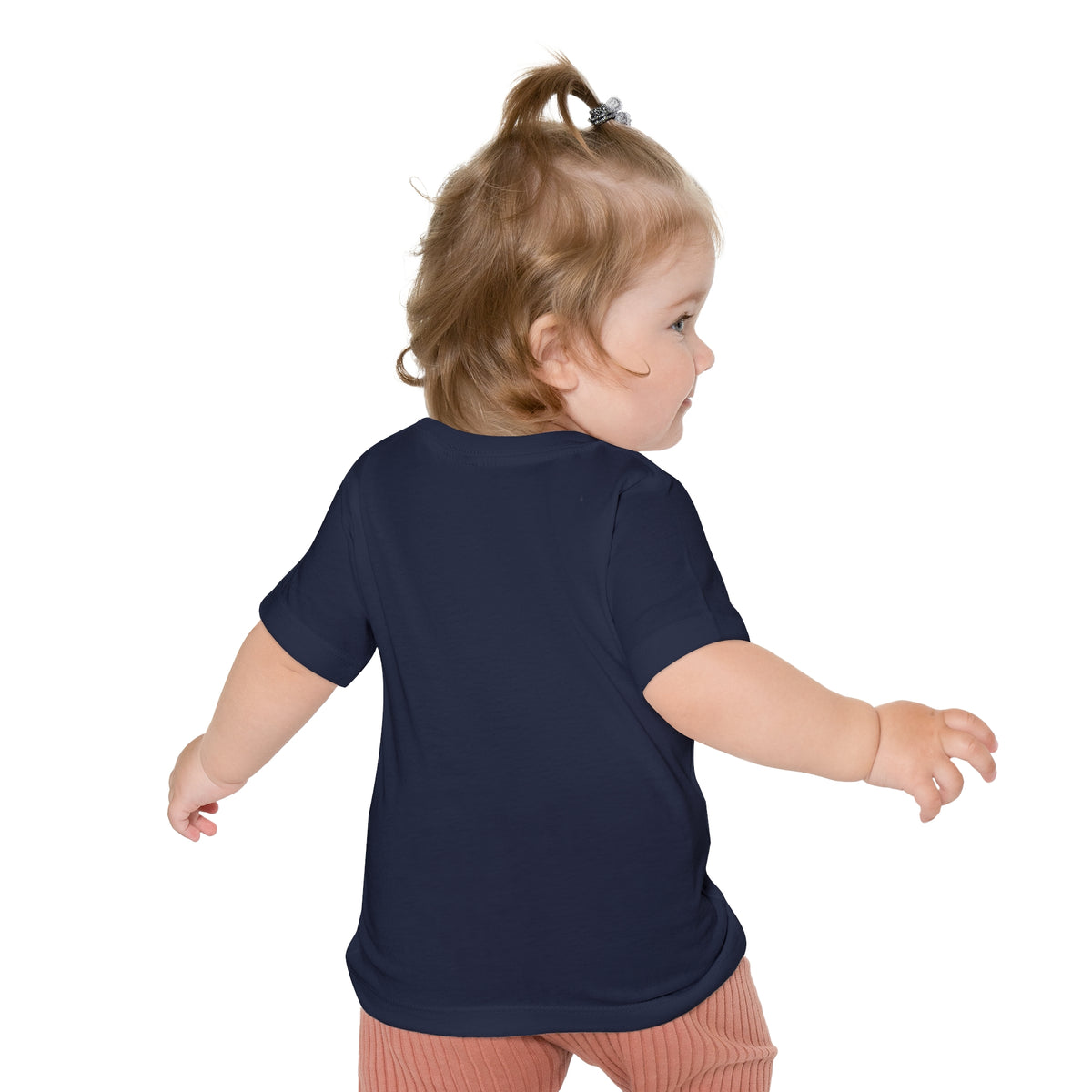 Baby T-Shirt — Yellow Mini Logo Tee (Cute Casual Infant Top)