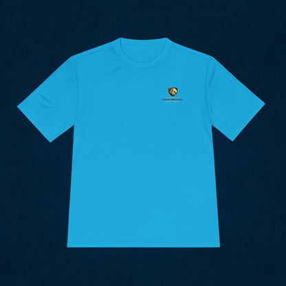 'To More' Moisture-Wicking Tee — Casual Graphic Athletic Shirt