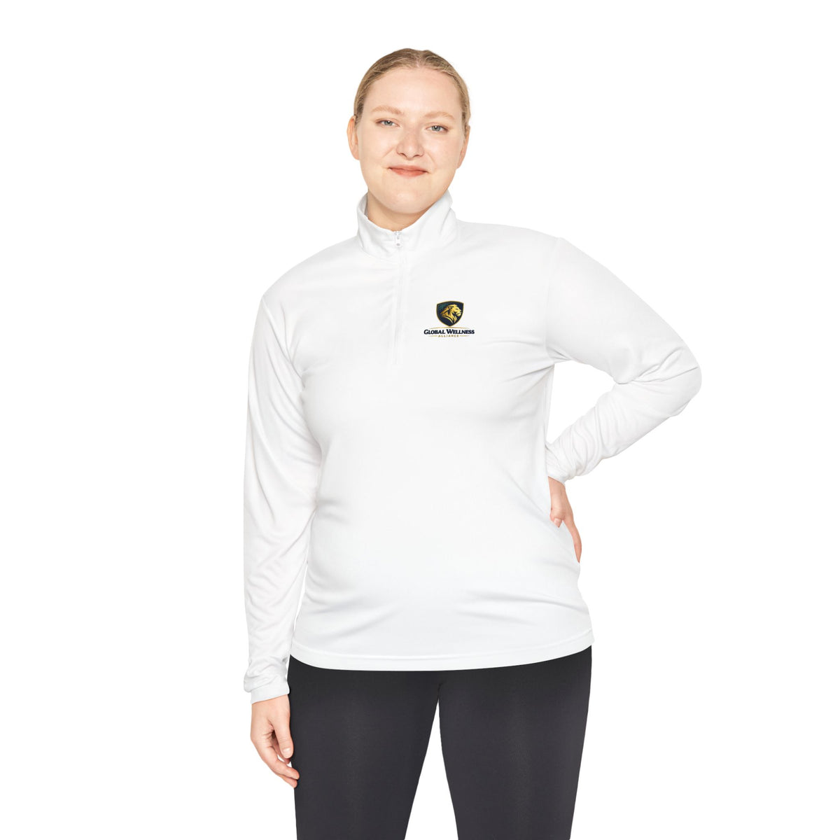 Quarter-Zip Pullover - Small Crest Logo Pullover