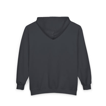 Full-Zip Hooded Sweatshirt — Classic Shield Logo "Golden Wolves"
