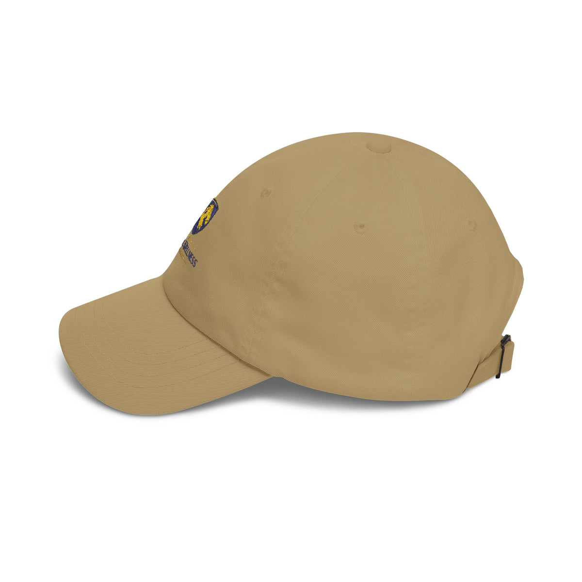 Global Wellness Classic Dad Cap – Embroidered Lion Logo Baseball Hat