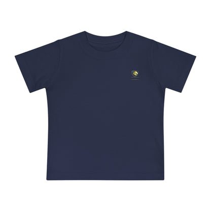 Baby T-Shirt — Yellow Mini Logo Tee (Cute Casual Infant Top)