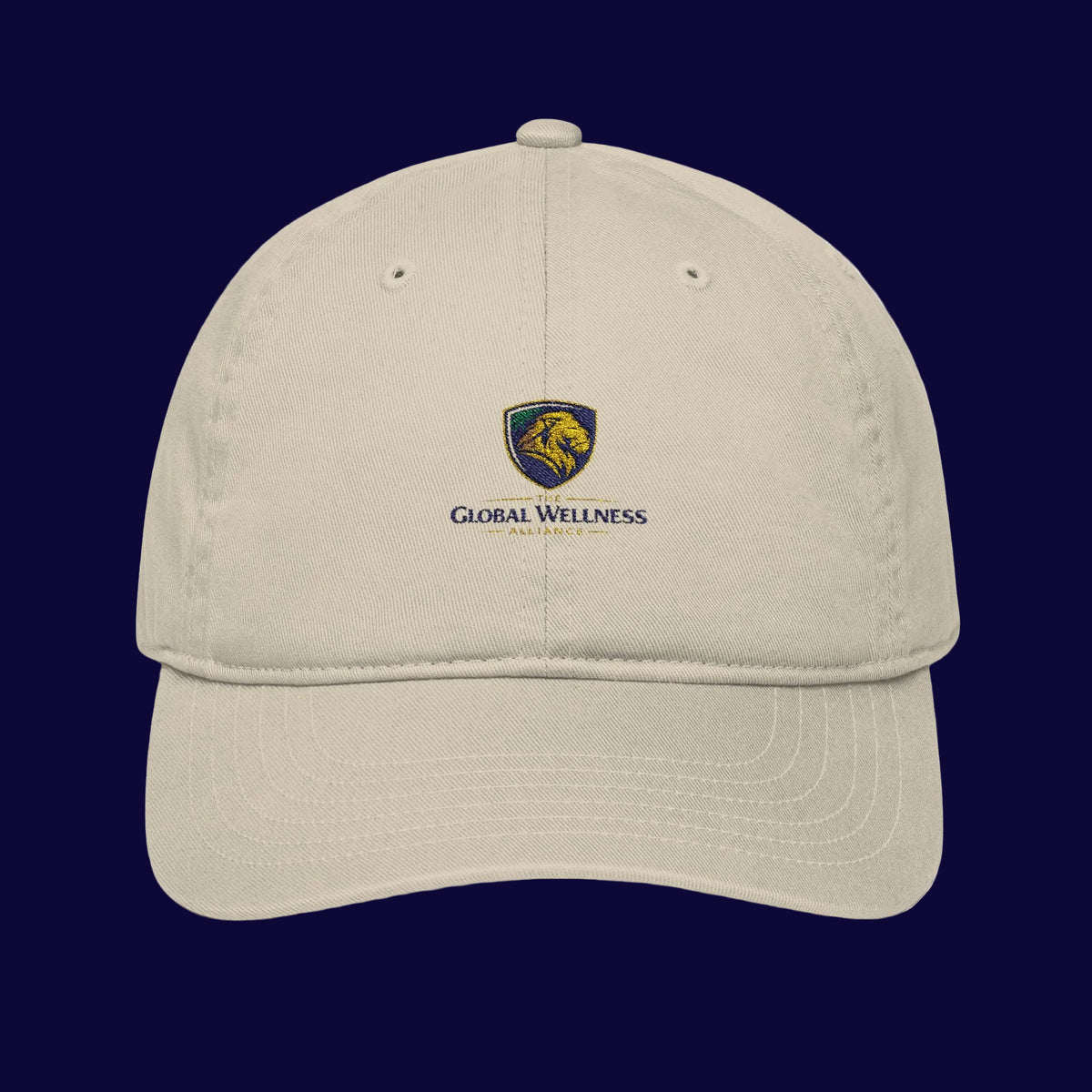 Embroidered Crest Baseball Cap