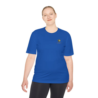 'To More' Moisture-Wicking Tee — Casual Graphic Athletic Shirt