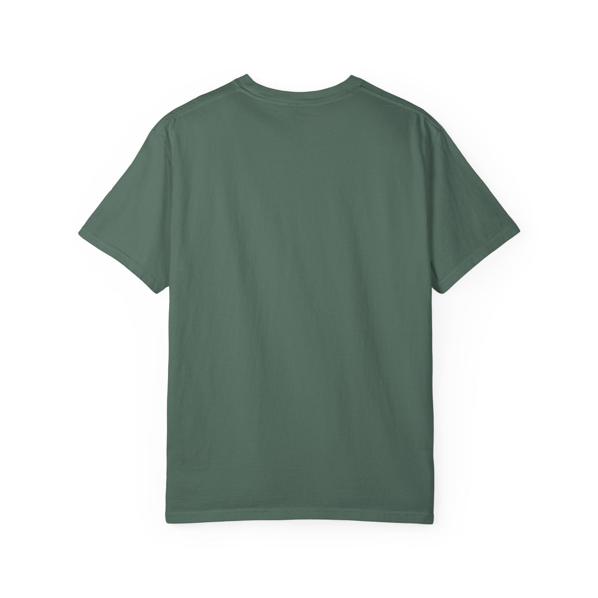 Minimal Cream T‑Shirt with Small Shield Logo — Casual Everyday Tee