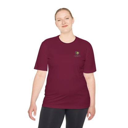 'To More' Moisture-Wicking Tee — Casual Graphic Athletic Shirt