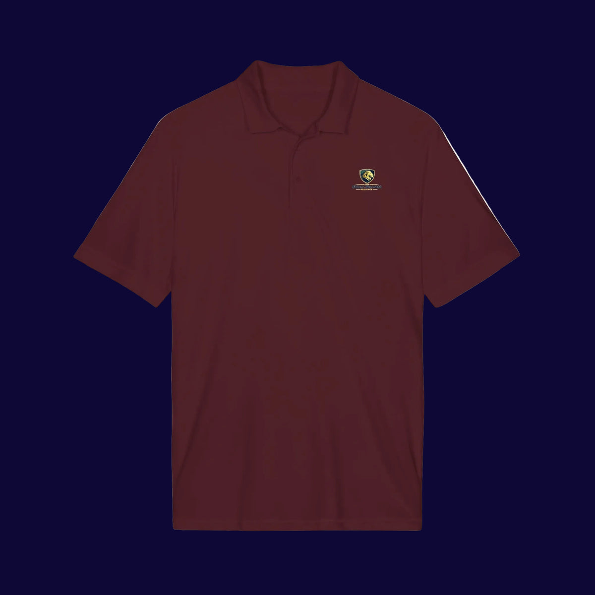 Embroidered Coast Guard Polo Shirt