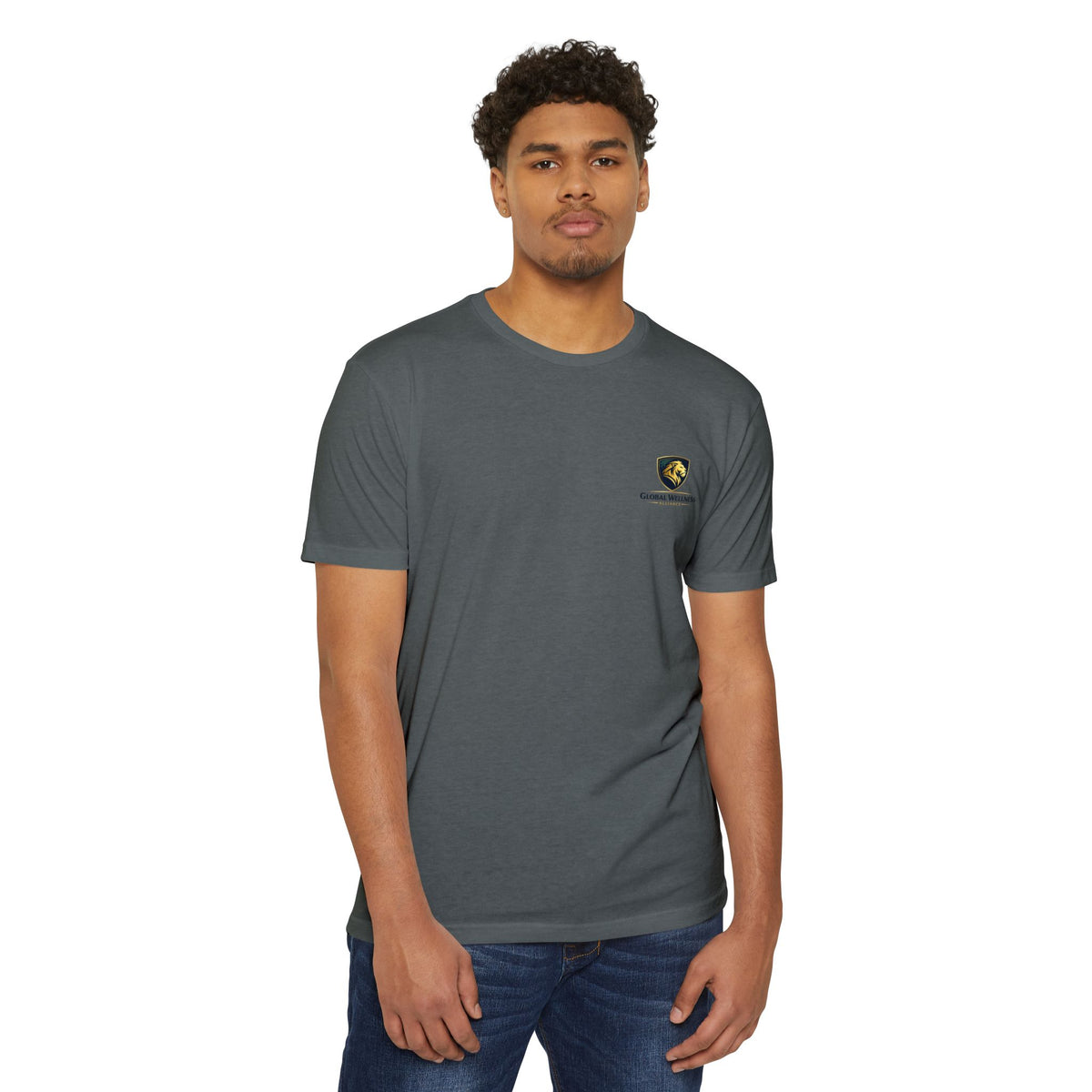 Global Wellness Shield Logo T-Shirt
