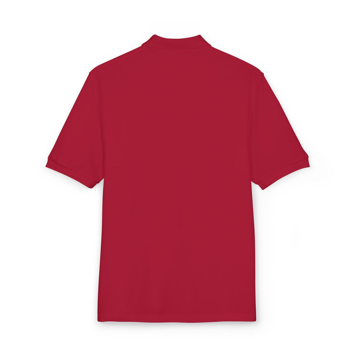Embroidered Lion Crest Polo Shirt