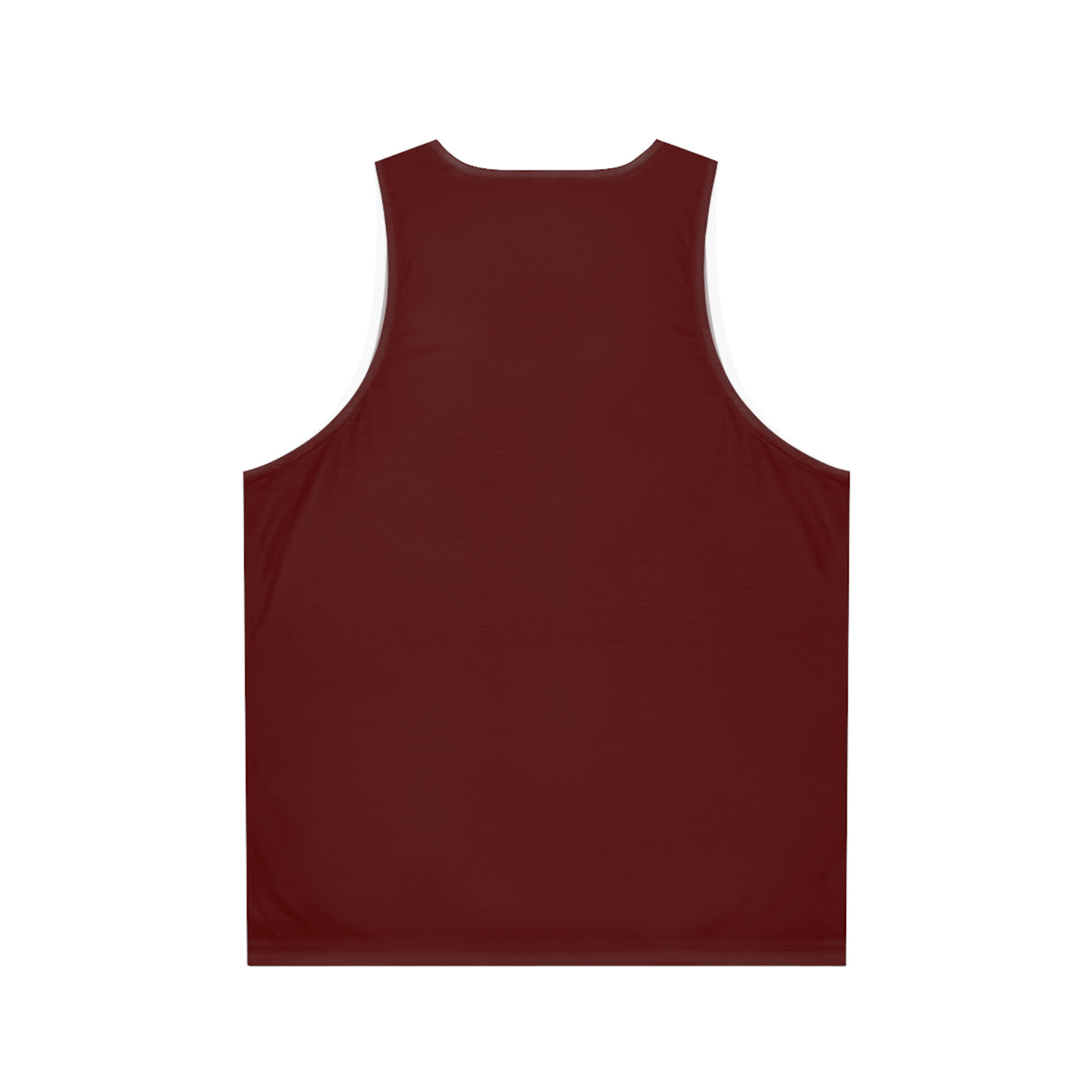 Maroon Crest Tank Top - Small Chest Emblem Athletic Sleeveless Tee