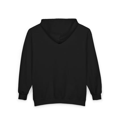 Full-Zip Hooded Sweatshirt — Classic Shield Logo "Golden Wolves"
