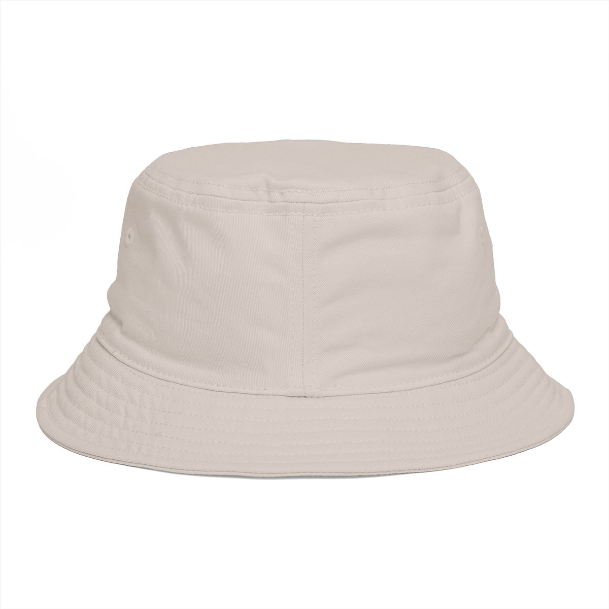 Brown Bucket Hat with Gold Crest Logo — Global Wellness Academy Embroidered Sun Hat