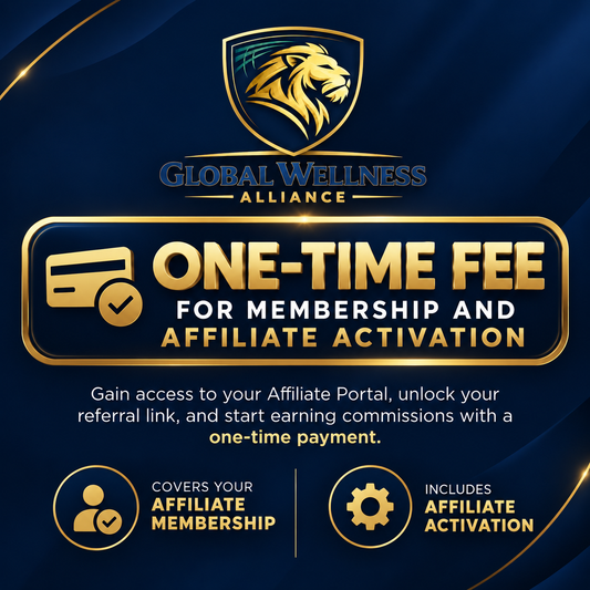 Affiliate Activation - One Time Fee